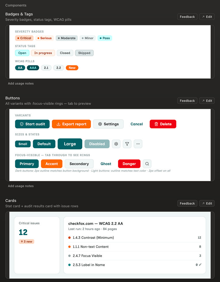 Design System Components